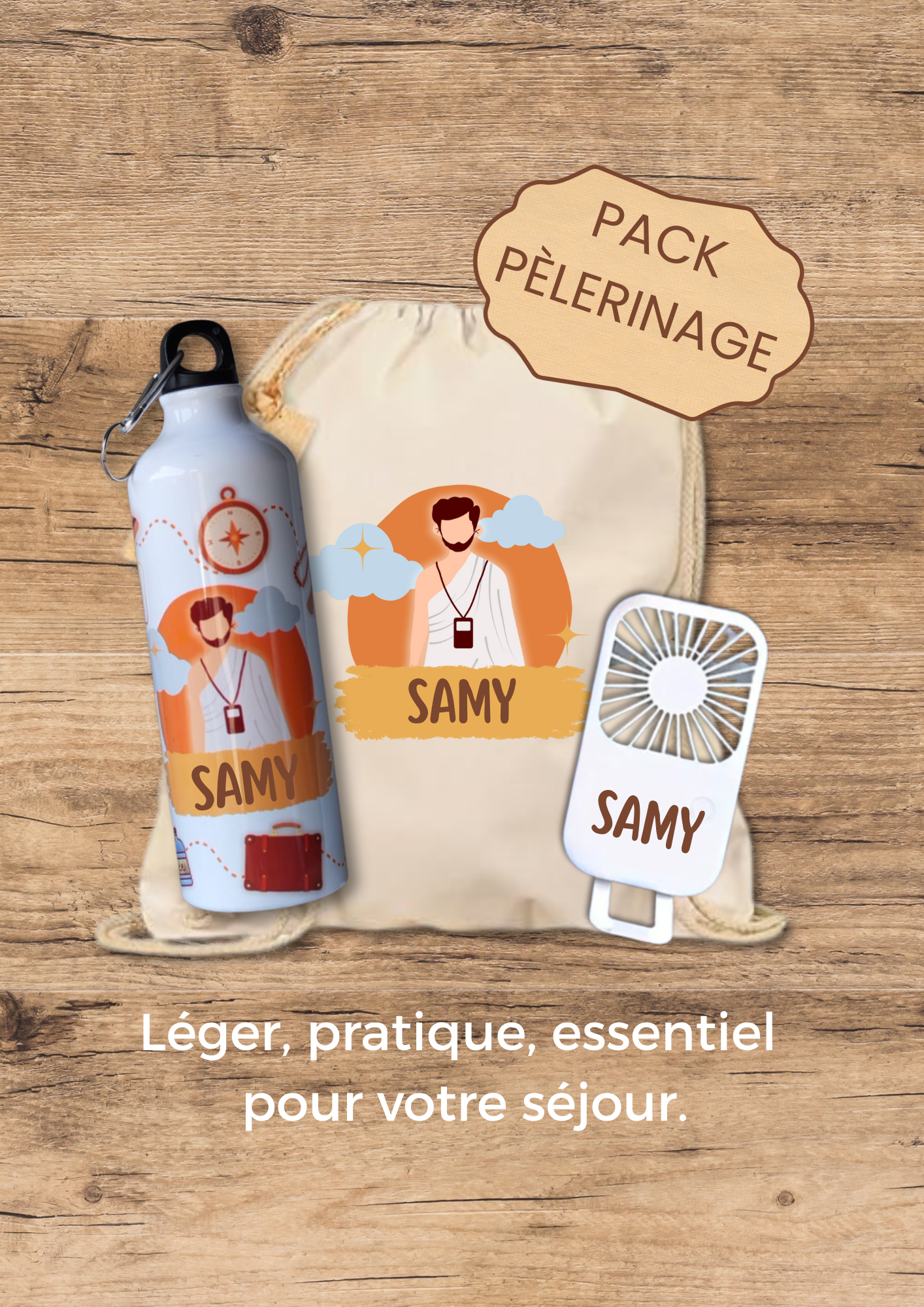 Pack Omra H/F personnalisé