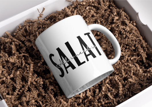 Mug "All i need is SALAT" noir
